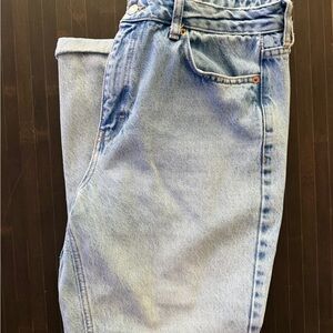 Topshop Girlfriend Denim Pants